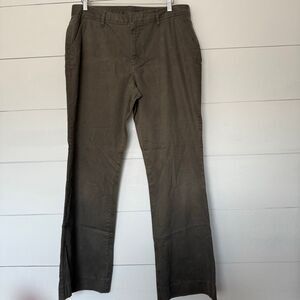 Gap Women’s 14 Olive Green Khaki Pants Office Core Career